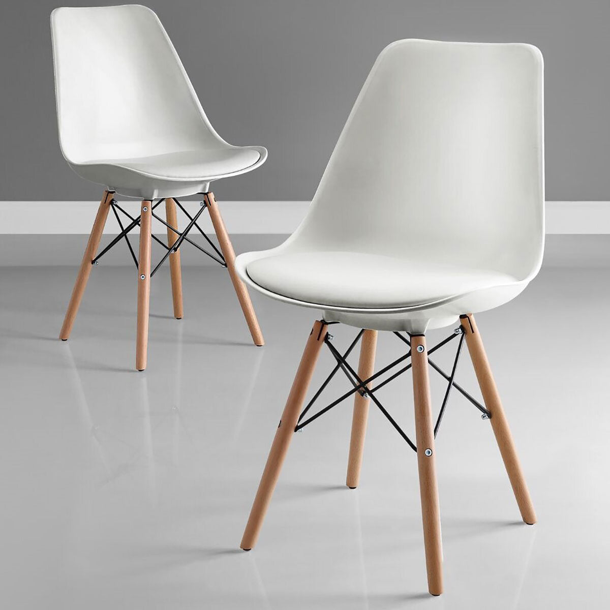 Bayside Furnishings White Eiffel Dining Chairs, Pack – CHERISH LEWIS