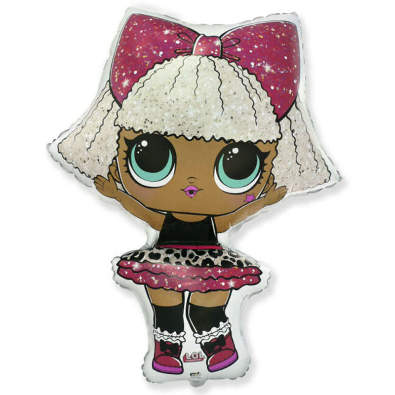 LOL Surprise Diva Doll Supershape Foil Balloon CHERISH LEWIS