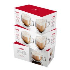 Judge Double Walled Cappuccino Glass Set, 225ml 6 piece