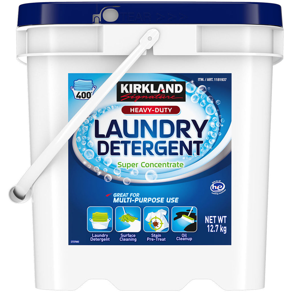 Kirkland Signature Super Concentrate Laundry Powder, 2x 12.7kg