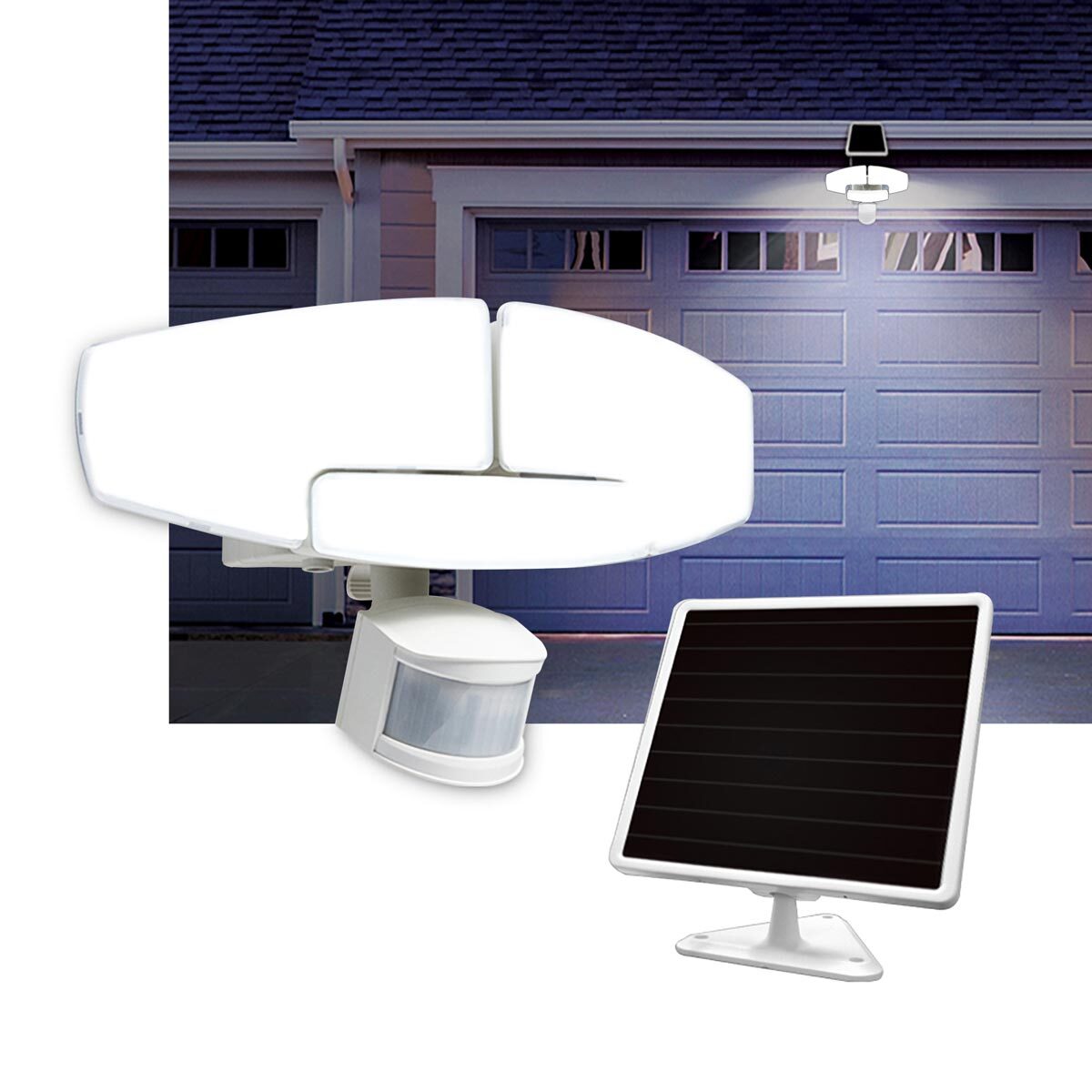 Sunforce solar motion security light outlet manual