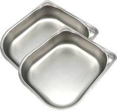 2 Meal Automatic Pet Feeder With Stainless Steel Bowl and Ice Pack
