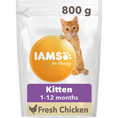 IAMS for Vitality Dry Kitten Food with Fresh Chicken