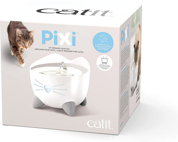 Catit PIXI Cat Drinking Fountain, Running Water Fountain(4 colours)