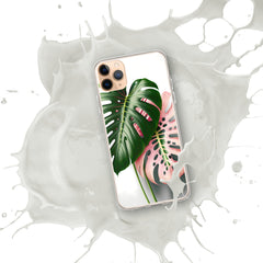 Pink Mostera iPhone Case