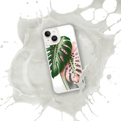 Pink Mostera iPhone Case