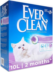 Ever Clean Lavender Clumping Cat Litter Scented 10 Litre