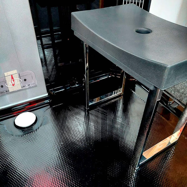 Insignia All in One Steam Shower & Infrared Sauna with Aromatherapy in Black - 1450 X 900Mm