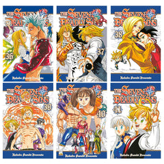 Manga X6 Book Box Set in 2 Options: Blue Lock or Seven Deadly Sins