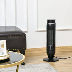 HOMCOM 1000W 3412 BTU Electric Tower Space Heater , Remote Included