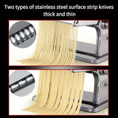 22 X 20.8 X 15.5 Cm Stainless Steel Adjustable Pasta Maker Machine Lasagne Spaghetti Ravioli Cutter