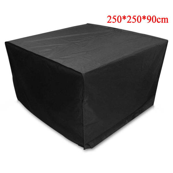 Garden Patio Outdoor Furniture Sofa Couch Chair Table Covers Black