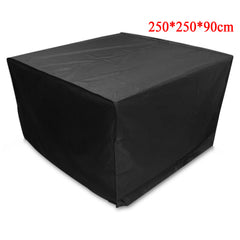 Garden Patio Outdoor Furniture Sofa Couch Chair Table Covers Black