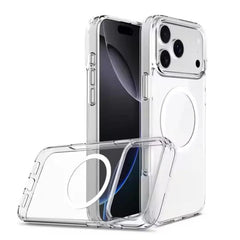 IPhone 17 Meg-Safe Phone Case Anti-Scratch Slim Phone Case Cover- Clear
