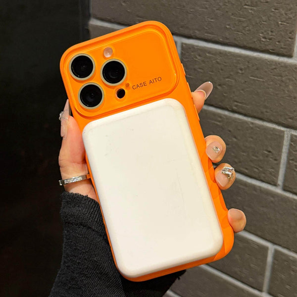 Phone Case - New Colorful Full Lens Protection Phone Case for Iphone 17 Air 16 15 14 13 Pro Max Magnetic Cover