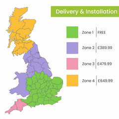 Fresh Solar 3.3Kw Fox Battery Solar PV System, Choose from 6-18 Panels - Fully Installed