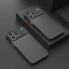 Phone Case - High-End Acrylic Case Designed for Iphone 17 Series, Including 17, 17 Pro, 17 Air, And 17 Pro Max. Features a Shock-Resistant Bumper And a Matte End for Optimal Phone Protection. This Slim And Stylish Cover Is Perfect for Gadget Enthusi