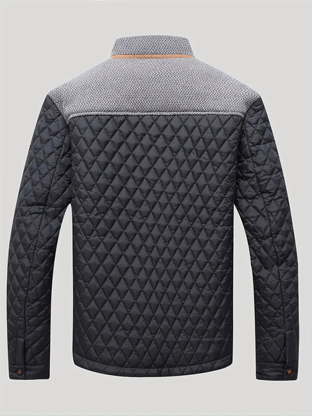 Men's Lightweight Warm Jacket, US Sizes