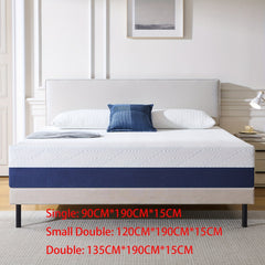 15&18&20&25cm Memory Foam Mattress, Medium Feel with Removable Polyester Cover, Tight Top Knitting Construction, Ideal for Single, Small Double, Double, King Sizes
