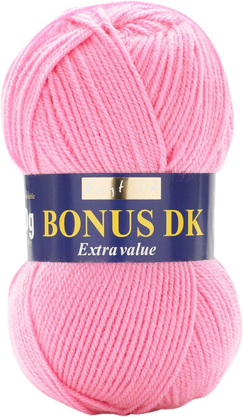 Sirdar Hayfield Bonus DK Double Knitting, White (961), 100G