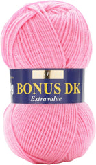 Sirdar Hayfield Bonus DK Double Knitting, White (961), 100G