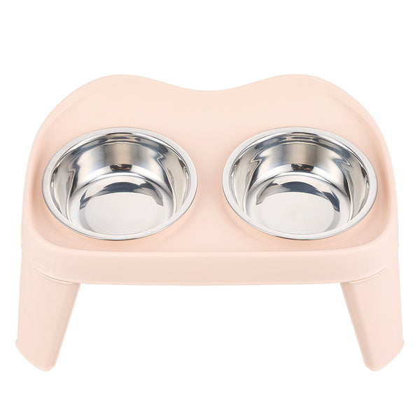 Dog Bowls with Stand, Adjustable Raised Dog Bowl for Large Dogs, Dog Feeding Station with 2 Stainless Steel Dog Bowls, Non-Slip elevated dog bowls