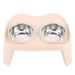 Dog Bowls with Stand, Adjustable Raised Dog Bowl for Large Dogs, Dog Feeding Station with 2 Stainless Steel Dog Bowls, Non-Slip elevated dog bowls