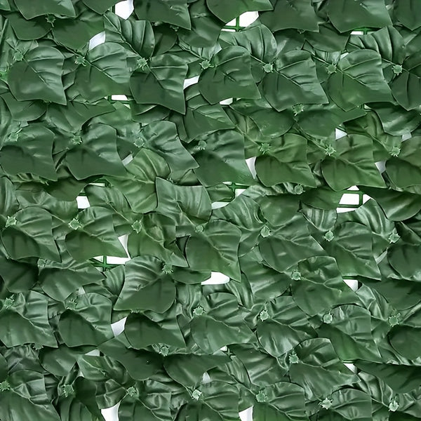 1 Roll Extra Long 5m Artificial Ivy Privacy Fence Panel - UV-Resistant Plastic Faux Ivy Hedge Screen with 61-70% Light Blocking, Realistic Greenery for Balcony, Garden, Patio & Outdoor Decor, Privacy Fence Panels for Outside, Natural Appearance, Highquali