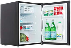 Cookology MFR67BK Small Table Top Mini Fridge in Black - 67 Litre Capacity - Reversible Door - Adjustable Temperature Control & Legs - Chiller Box