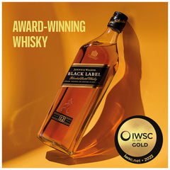 Johnnie Walker Double Black Label Blended Scotch Whisky, 70Cl