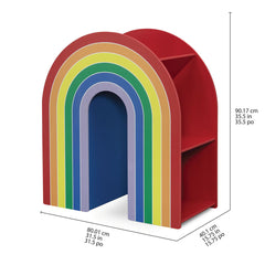 Delta Children'S Rainbow Bookcase