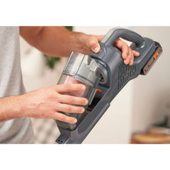 Black + Decker 18V Powerseries+ Cordless Stick Vacuum, BHFEA18D1-GB