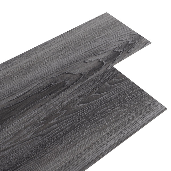 36pcs Vinyl Flooring Planks-Dark Gray, High-grade Wear-resistant Flooring Tile, 5 Square Flooring Attached To Kitchen Bathroom Household Floor Tiles, Back Glue, That Is, Peel and Stick, Wear-resistant,91.5*15.2*0.2cm/36.02*5.98*0.7inch.