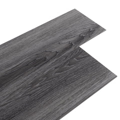 36pcs Vinyl Flooring Planks-Dark Gray, High-grade Wear-resistant Flooring Tile, 5 Square Flooring Attached To Kitchen Bathroom Household Floor Tiles, Back Glue, That Is, Peel and Stick, Wear-resistant,91.5*15.2*0.2cm/36.02*5.98*0.7inch.