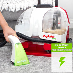 Rug Doctor Pet Portable Spot Cleaner with 2 X 500Ml Pet Formula Cleaner