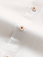 Linen Men'S Casual Shirt Long Sleeve Linen Solid Color Breathable Fashion Men'S Top Blouse Retro Open Front with Pockets