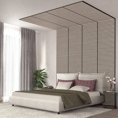 Artika Sonolok Acoustic Wall Panel Set in Light Grey / Ash & Black, 4 Pack