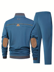 Men's Fitness Suit, Men's Casual Sports Suit, Men's Fashionable Sports Suit, Men's Outdoor Running Suit, Men's Training Suit.