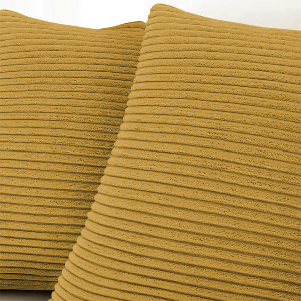 1pc Stripe Velvet Cushion Cover – Soft Luxury Cushion Case, Modern Textured Design, Machine Washable for Sofa & Bedroom Decor, Ideal Gift