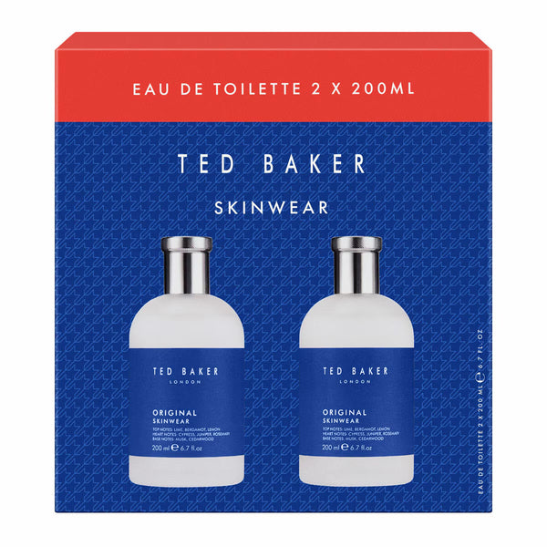 Ted Baker Skinwear, Mens Eau De Toilette 2 X 200Ml