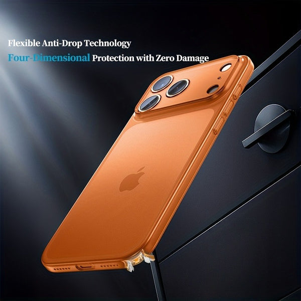 Phone Case - Sleek Case for Iphone 17 Pro Max with Matte Texture And Heat Dissipation Features, High-Quality Protective with Complete Lens Coverage, Drop-Resistant Design for Both Men And Women, Minimalist Phone Case