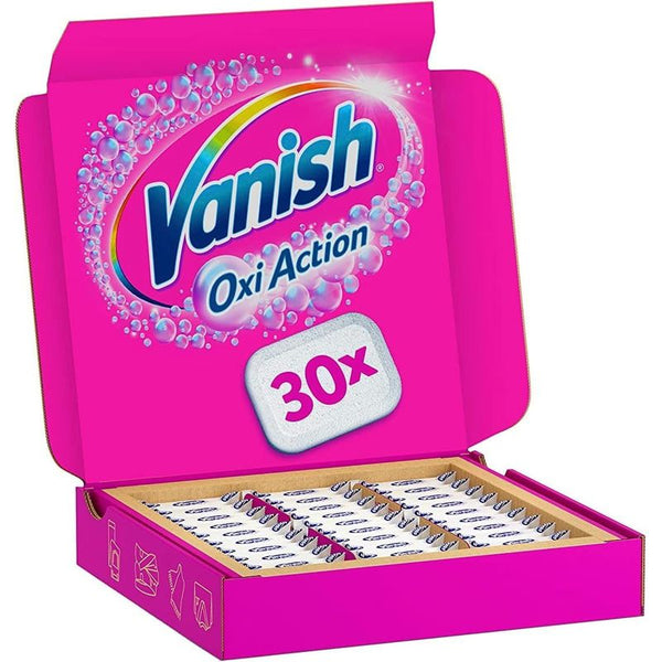 Vanish Oxi Action Multi Power Pods | Easy to Use, Single Dose Powder Tablets | Removes Stains Even at 30°C | Prevents Colour Transfer & Removes Odours | Deep Hygiene Action | Safe on Everyday Fabrics