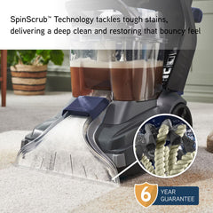 VAX Spinscrub Power plus Carpet Washer, CDCW-SSXA