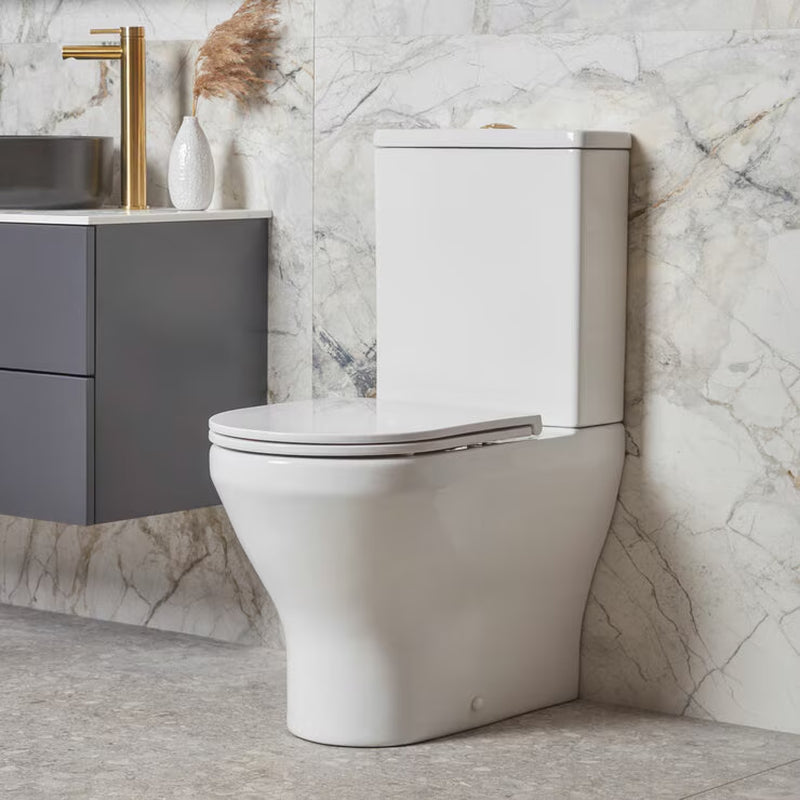 Tavistock Lindo Closed Back Toilet with Cistern and Seat