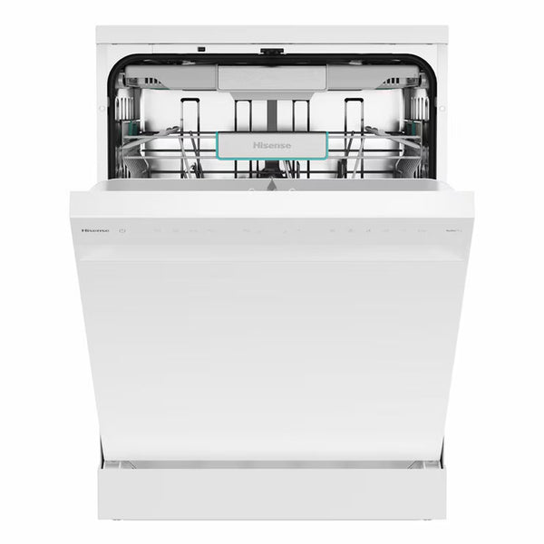 Hisense HS673A90WUK, 16 Place Settings Dishwasher, a Rated in White