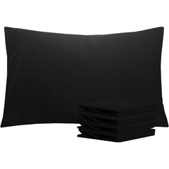 Pack of 2 Softtouch Ultra-Fine Pillowcases, 200Tc Pure 100% Polycotton Envelope Closure Pillow Covers, Available in a Variety of Colors, Fade-Resistant Fabric Bedding, Suitable for Various Style Settings, Machine Washable.
