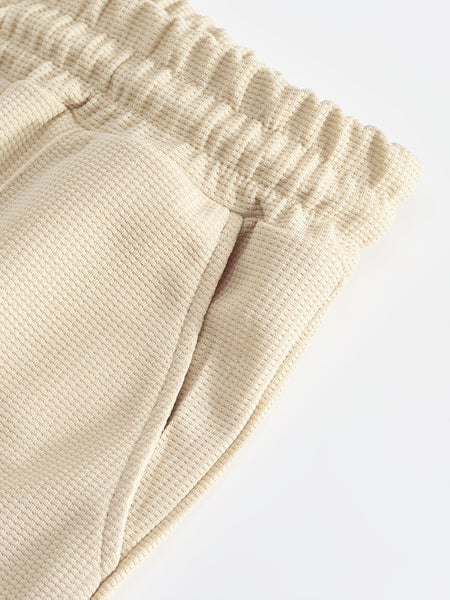 Men's 2pcs Set: Long-Sleeve Shirt and Drawstring Pants - Clean, Comfortable, Breathable