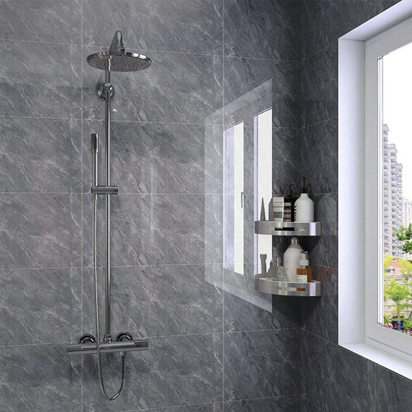 10pcs 3D Marble Wall Tiles, Self-Adhesive PVC Wall Panels, Thickened Design, Home Decoration Wall Stickers, Peel and Stick, Easy to Clean and Cut, Suitable for Renovation of Bathrooms, Living Rooms, Kitchens, Bedroom