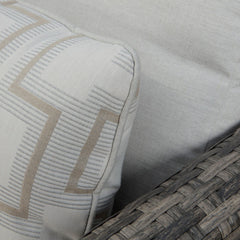 Pacific Casual Sandy Shores Barcalounger 3 Piece Woven Recliner Set