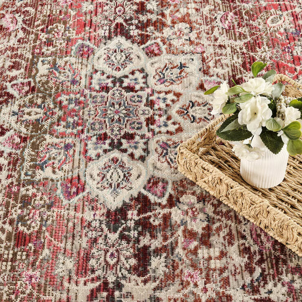Concept Looms Vintage Kashan Red Rug, in 3 Sizes